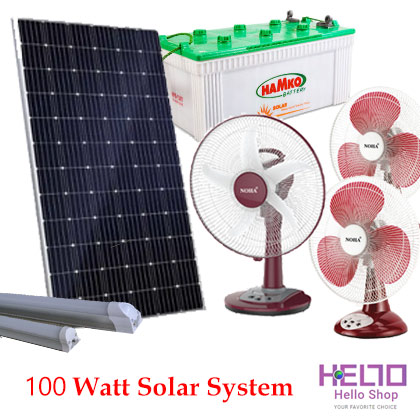 100 Watt Solar System