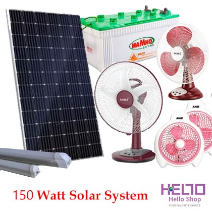 150 Watt Solar System
