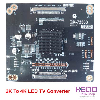 2K To 4K LED TV Converter, Qk72333